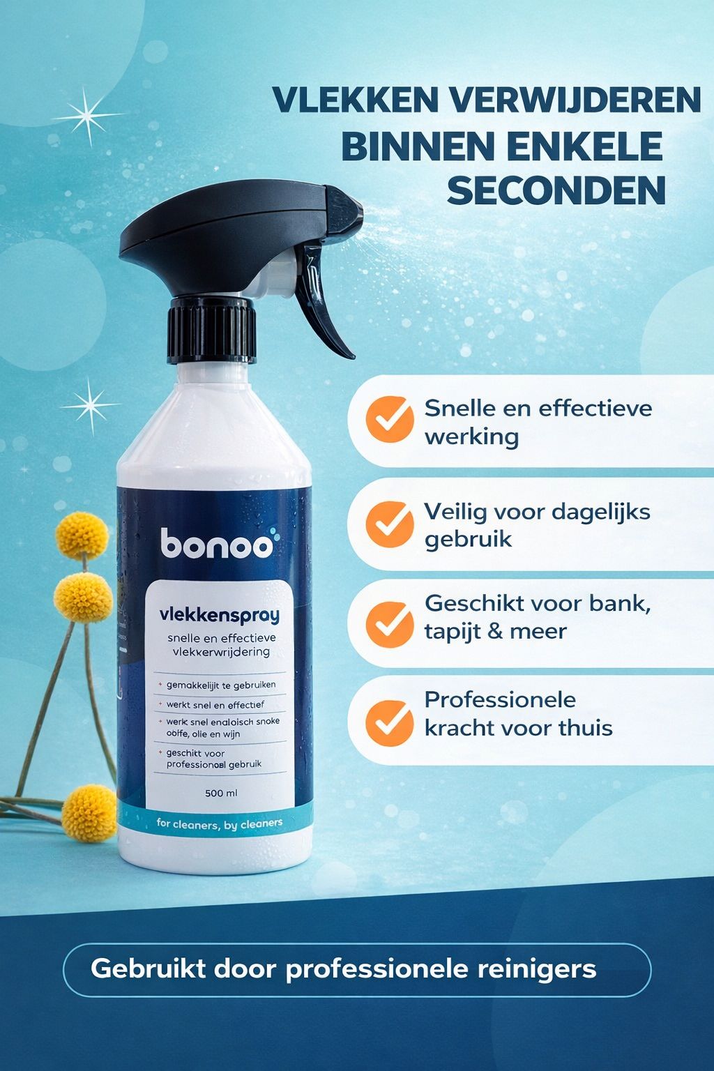 Vlekkenspray voor meubels & tapijt